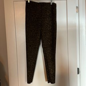 Zara leopard leggings